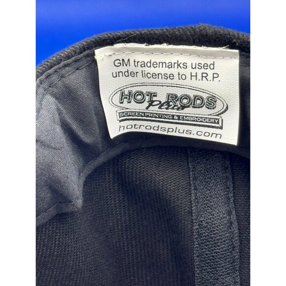 NWT Oldsmobile Logo Black Snapback Hat GM Licensed Hot Rods Plus Adjustable - Picture 5 of 6